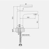 Creavit Sr1500 Sharp Lavabo Bataryası Krom - HIZLI KARGO - 3