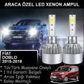 Fiat Doblo 15-19 Araca özel Led Far Ampul-Uzun-Kısa-sis Led Xenon - 1