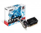 MSI R7 240 2GB GDDR3 64Bit Vga Dvi Hdmi Low Profil - 1