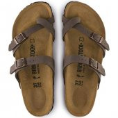 Birkenstock Mayari Bf Mocca Kahverengi Terlik 071061 - 3
