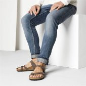 Birkenstock Mayari Bf Mocca Kahverengi Terlik 071061 - 6