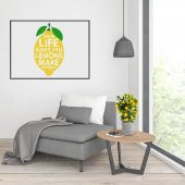 Porselen Saksıda Yapay Limon Ağacı - 2