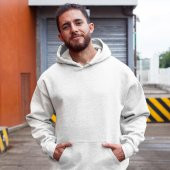 Casual Discord Beyaz Kapşonlu Hoodie Unisex - 2