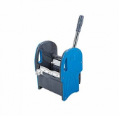 Rindo CK750 Plastik Taşıyıcı Plastik Pres Çift Kovalı Temizlik Arabası - 2