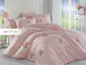 İYİ GECELER İSTANBUL TEK KİŞİLİK COTTON LIFE PİKE TAKIMI  ALICE/PEMBE - 1