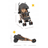 Rival RV111 Sweet Baston Bebek Arabası / Gold Kahverengi - 3