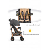 Rival RV111 Sweet Baston Bebek Arabası / Gold Kahverengi - 7