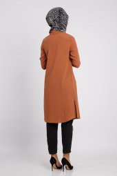 PUANE KADIN KARAMEL TUNİK -10096 - 2