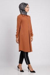 PUANE KADIN KARAMEL TUNİK -10096 - 3
