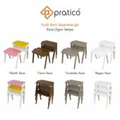 Pratico Zigon Sehpa Kare Duru Ayak - 2