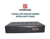 HANBANG HB7204KK 4 Kanal Dvr Analog Kamera Dijital Kayıt Cihazı 4 kanal kayıt cihazı - 4
