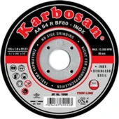 KARBOSAN 115 x 1 İnox Kesme Taşı (5 ADET) - 2