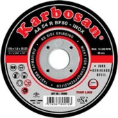 KARBOSAN 115 x 1 İnox Kesme Taşı (5 ADET) - 1