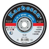 Karbosan Metal Kesme Kesici 180X3X22 mm 10 ADET - 1