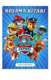 Paw Patrol Boyama Kitabı (Sticker ve Maske Hediyeli) - 1
