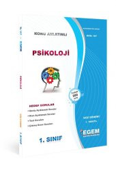Aöf  Psikoloji  1. Sınıf  Güz Dönemi Konu Anlatımlı Soru Kitabı Tek EGEM YAYINLARI - 1