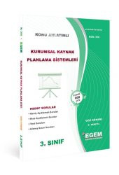 Aöf Kurumsal Kaynak Planlama Sistemleri  3. Sınıf Güz Dönemi Konu Anlatımlı Soru Kitabı Tek EGEM YAYINLARI - 1