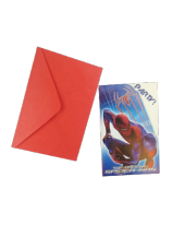SPİDERMAN DAVETİYE SET 6LI - 1