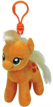 TY My Little Pony Apple Jack Peluş Anahtarlık - 1