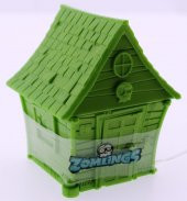 Zomlings İkili Figür Ve Yeşil Ev Seri 1 P00971 - 1