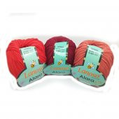 LANOSO Alara 50 Gram Amigurumi ve Punch El Örgü İpliği - 2
