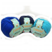 LANOSO Alara 50 Gram Amigurumi ve Punch El Örgü İpliği - 8