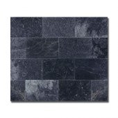 DECORITA Cam Ocak Arkası Koruyucu - Eskitme Indigo Taş Desenli - 5