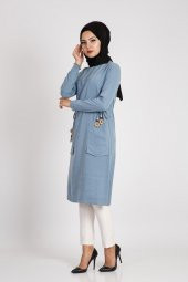 PUANE KADIN İNDİGO TUNİK -10102 - 5