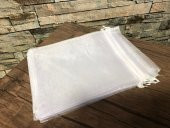( 14 cm x 25 cm) Tül Kese Hediyelik 100 Adet Büzgülü Organze - 3