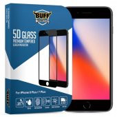 Buff iPhone 8 Plus / 7 Plus - 5D Glass Ekran Koruyucu - 1