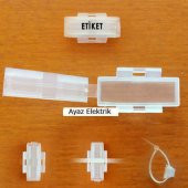 Kablo Bağı Etiketi 20x45 mm 100 Adet - 1