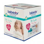 Bebedor İlk Günler Yeni Doğan Islak Mendil 12 Paket 480 Yaprak - 1