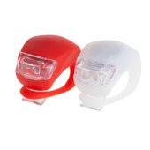 Bisiklet Için Silikon Lamba Ledli Flasör Set 2 Adet Çakar Led Lamba - 5
