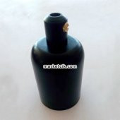 Dekoratif Metal Siyah Lale E27 Duy ve Demir Kablo Kilitli - 1