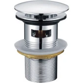 Creavit SF031 Otomatik Pop-Up Sifon Başlığı Taşmalı Krom Lavabo Tapası Basmalı - 1
