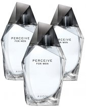 Avon Perceive Erkek Parfüm Edt 100 Ml. 3lü Set - 1