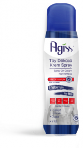 Agiss Tüy Dökücü Krem Sprey Men 175 Ml Tüm - 1