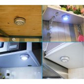 Dokunmatik Led Spot Lamba Kablosuz Banyo İçi Tavan - 3