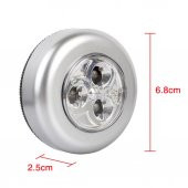 Dokunmatik Led Spot Lamba Kablosuz Banyo İçi Tavan - 11