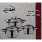 GÜLSAN TOMBİK 6 PARÇA GÜVEÇ TENCERE SETİ - 1