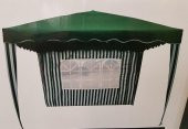 Katlanır Çardak Bahçe Çardağı Metal İskelet Gölgelik Tente 3x3 metre - 2