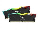 Team T-Force Delta RGB Black 16GB (2x8GB) 3200MHz CL16 DDR4 Gaming Ram (TF3D416G3200HC16FDC01) thumbnail 2