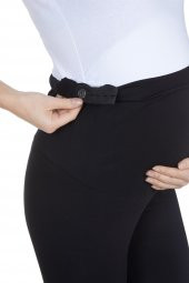 LuvmaBelly Maternity 8003-8004 Hamile Kapri Pamuk Tayt - 7