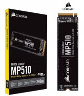 Corsair MP510 240GB 3100MB/sn-1050MB/sn NVMe PCIe M.2 SSD (CSSD-F240GBMP510) - 1