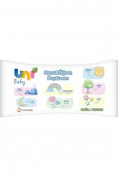 Uni Baby Oyna Öğren 12’li Islak Mendil - Puzzle Hediyeli - 1