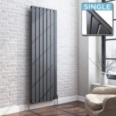 Rica Dekoratif Dikey Radyatör ( 58x200 cm Antrasit ) - 1