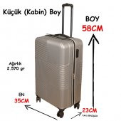 BBS KLASSEN Küçük Boy Valiz Kabin Boy Valiz Uçak Boy Valiz - 2