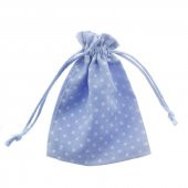 12 Adet 10x12,5cm Puanlı Kumaş Kese - 2