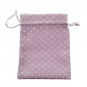 12 Adet 10x12,5cm Puanlı Kumaş Kese - 4