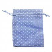 12 Adet 10x12,5cm Puanlı Kumaş Kese - 5